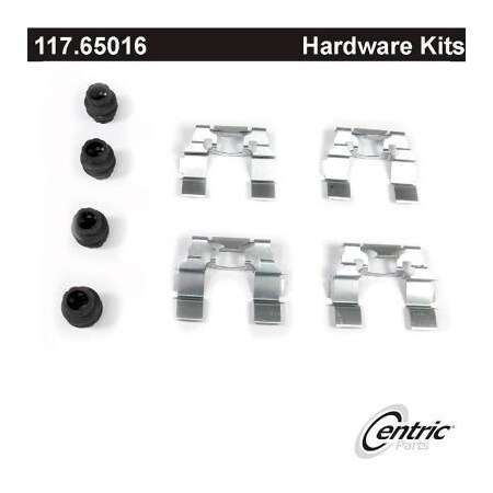 Centric Disc Brake Hardware Kit, Parts 117.65016